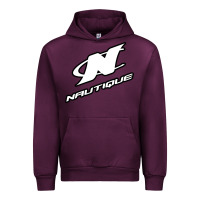Mauve Wine Nautique Boats Urban Hoodie - linhVisuals