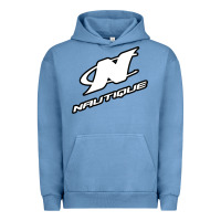 Pigment Pebble Blue Nautique Boats Urban Hoodie - linhVisuals