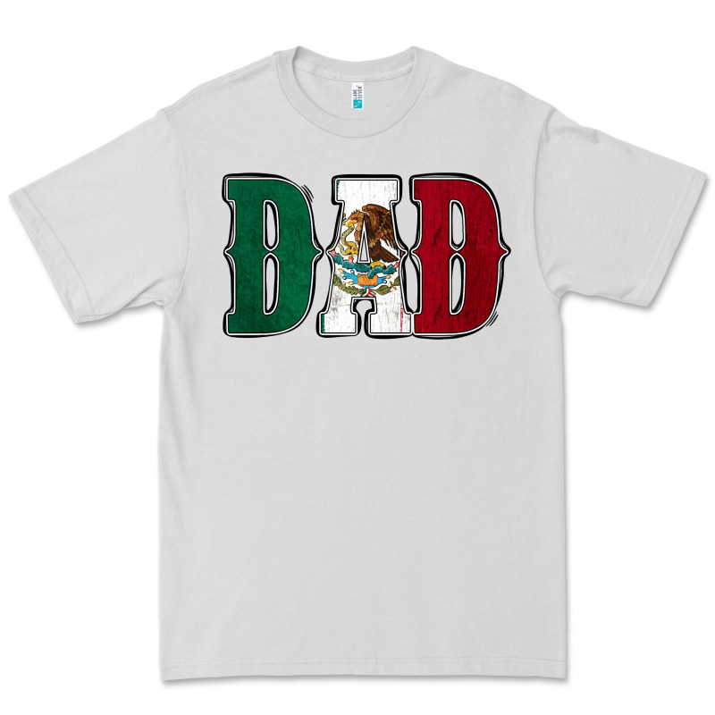Mexican Flag Dad Premium Tee by Jasminsmagicworld | Teevron