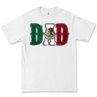 White Mexican Flag Dad Premium Tee - Jasminsmagicworld