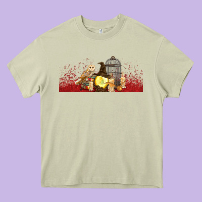 Wizard Heavy Core Tee Designed By Tumblerdesignbyshophia