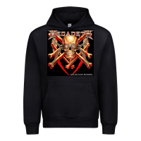 Black Megadeath Chains Urban Hoodie - linhVisuals