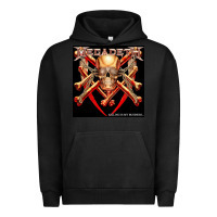 Pigment Black Megadeath Chains Urban Hoodie - linhVisuals