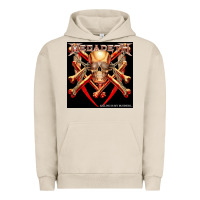Pigment French Oak Megadeath Chains Urban Hoodie - linhVisuals