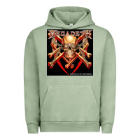 Pigment Oil Green Megadeath Chains Urban Hoodie - linhVisuals