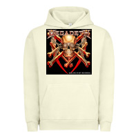 Pigment Pistachio Megadeath Chains Urban Hoodie - linhVisuals