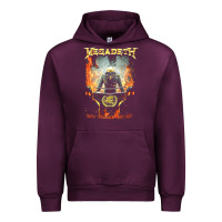 Mauve Wine Megadeath World Order Urban Hoodie - linhVisuals