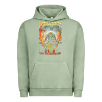 Pigment Oil Green Megadeath World Order Urban Hoodie - linhVisuals