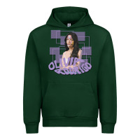Forest Green olivia rodrigo Urban Hoodie - linhVisuals
