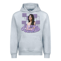 Heather Grey olivia rodrigo Urban Hoodie - linhVisuals
