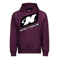 Mauve Wine Nautique Boats Urban Hoodie - linhVisuals