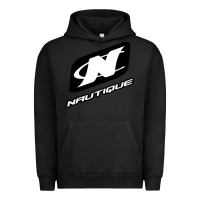 Pigment Black Nautique Boats Urban Hoodie - linhVisuals