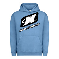 Pigment Pebble Blue Nautique Boats Urban Hoodie - linhVisuals
