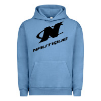 Pigment Pebble Blue Nautique Boats Urban Hoodie - linhVisuals