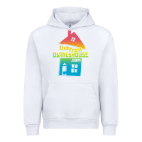 White live from daryl house Urban Hoodie - linhVisuals