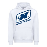 White Nautique Boats Urban Hoodie - linhVisuals
