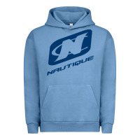 Pigment Pebble Blue Nautique Boats Urban Hoodie - linhVisuals