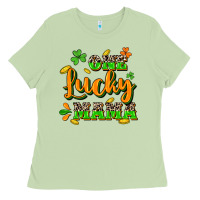 Matcha One lucky Mama St. Patrick's Day Ladies Tee - CowGirlArtShop