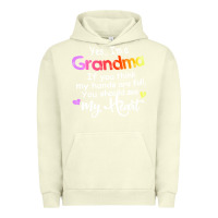 Pigment Pistachio grandma t  shirt yes i'm grandma if you think my hands are full t  shi Urban Hoodie - linhVisuals