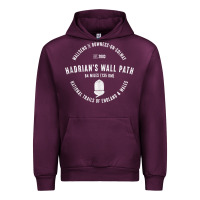 Mauve Wine hadrians wall path england wales hikes tank top Urban Hoodie - linhVisuals