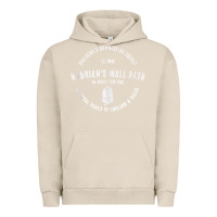 Pigment French Oak hadrians wall path england wales hikes tank top Urban Hoodie - linhVisuals