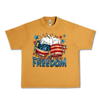 Peanut Butter Tastes like freedom Urban Heavy Tee - FaDigitalArtStudio