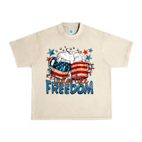 Sandshell Tastes like freedom Urban Heavy Tee - FaDigitalArtStudio