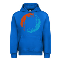 Cobalt spirit of the north Urban Hoodie - linhVisuals