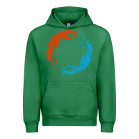 Emerald spirit of the north Urban Hoodie - linhVisuals