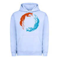 Pigment Grape Ice spirit of the north Urban Hoodie - linhVisuals