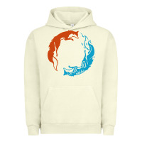 Pigment Pistachio spirit of the north Urban Hoodie - linhVisuals