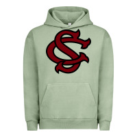 Pigment Oil Green usc baseball Urban Hoodie - linhVisuals