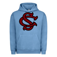 Pigment Pebble Blue usc baseball Urban Hoodie - linhVisuals
