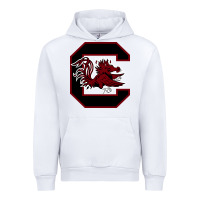 White the gamecocks athletics Urban Hoodie - linhVisuals