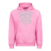 Fuchsia Pink tail of the dragon Urban Hoodie - linhVisuals