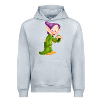 Heather Grey dopey Urban Hoodie - linhVisuals