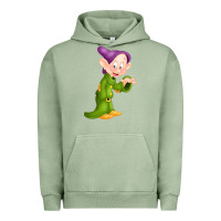 Pigment Oil Green dopey Urban Hoodie - linhVisuals