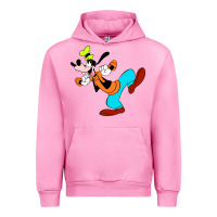 Fuchsia Pink goofy Urban Hoodie - linhVisuals