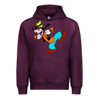 Mauve Wine goofy Urban Hoodie - linhVisuals