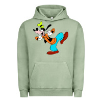 Pigment Oil Green goofy Urban Hoodie - linhVisuals