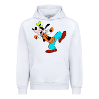 White goofy Urban Hoodie - linhVisuals