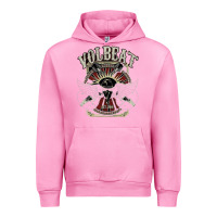 Fuchsia Pink volbeat est.2001 Urban Hoodie - linhVisuals