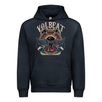 Navy volbeat est.2001 Urban Hoodie - linhVisuals