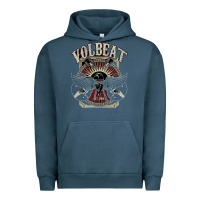 Pigment Midnight Navy volbeat est.2001 Urban Hoodie - linhVisuals