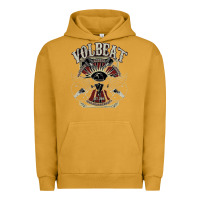 Pigment Peanut Butter volbeat est.2001 Urban Hoodie - linhVisuals