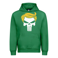 Emerald trump skull Urban Hoodie - linhVisuals