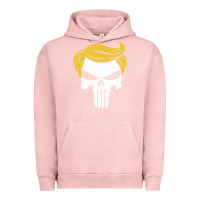 Pigment Salmon trump skull Urban Hoodie - linhVisuals