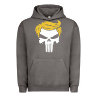 Pigment Tornado trump skull Urban Hoodie - linhVisuals