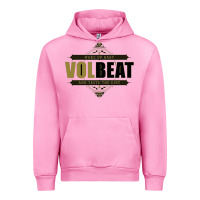 Fuchsia Pink volbeat wake up baby Urban Hoodie - linhVisuals