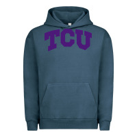 Pigment Midnight Navy Texas Christian University Urban Hoodie - linhVisuals